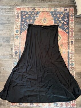 wild fable Black Flowing Maxi Skirt